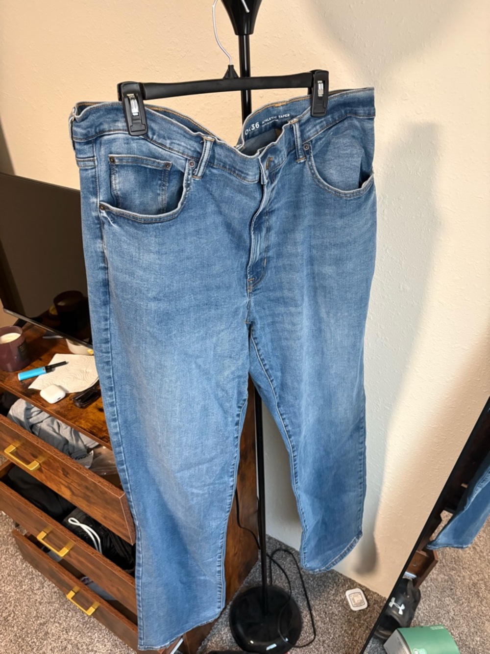 Arizona Jean Company Light Blue Straight Leg Jeans